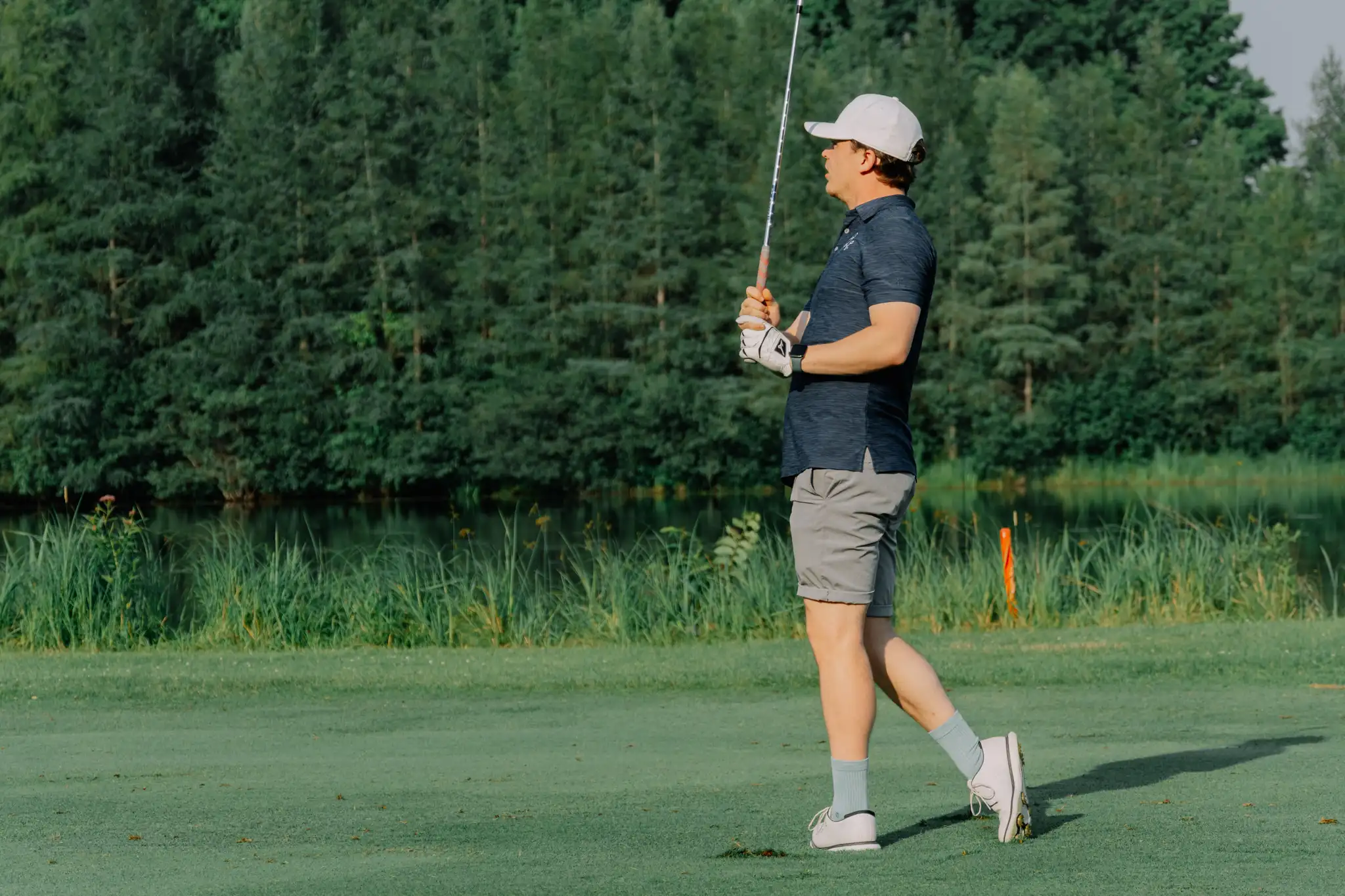 Forecaddie golf app interface on mobile devices